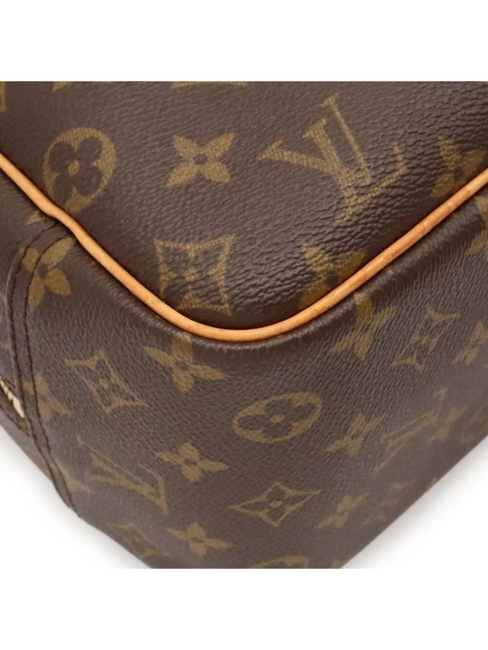 Louis Vuitton Monogram Bowling Vanity Deauville Mini Boston Bag Purse
